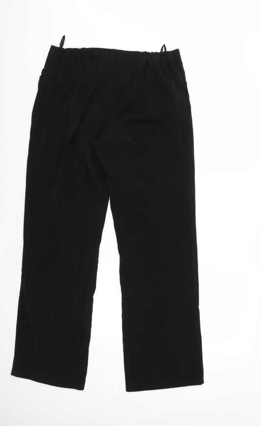 BPS Womens Black Trousers Size 16 L31 in