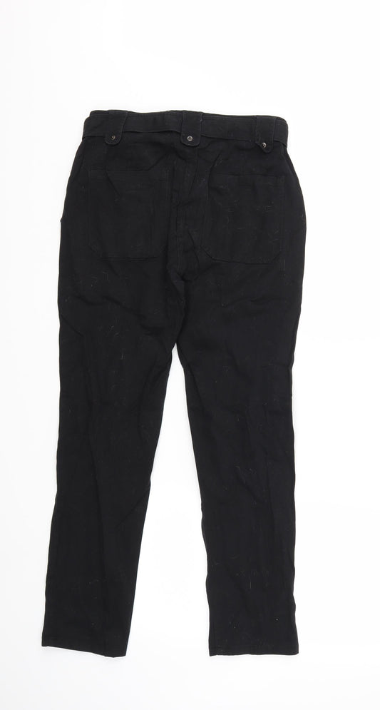 Dorothy Perkins Womens Black Denim Skinny Jeans Size 8 L27 in