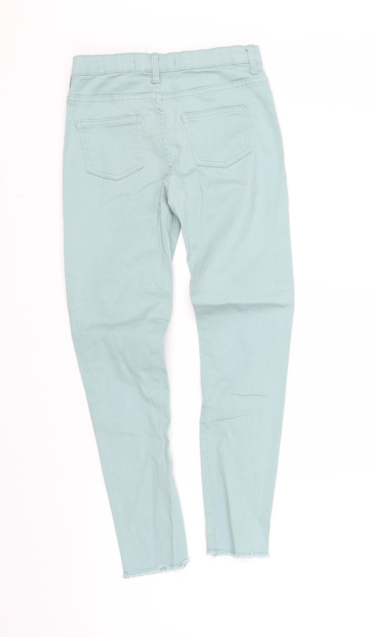 deniem co Girls Blue Straight Jeans Size 9-10 Years