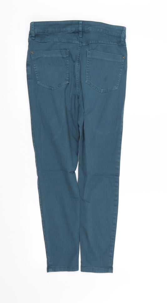 m&s Girls Green Jegging Jeans Size 10 Years