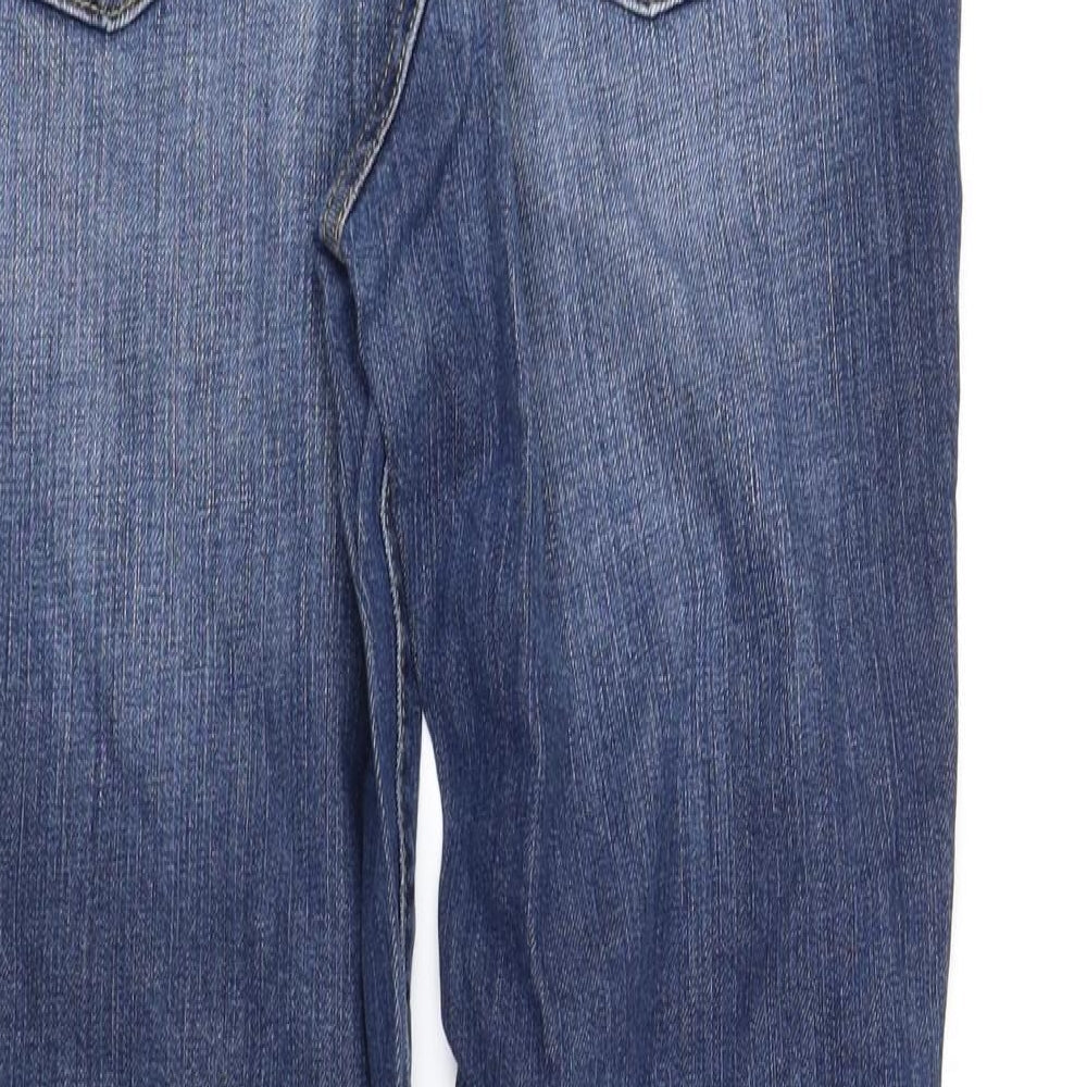 pre worn Womens Blue Straight Jeans Size 10 L34 in