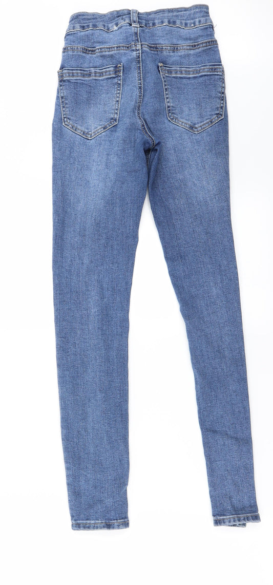 Cara Girls Blue Skinny Jeans Size 8 Years