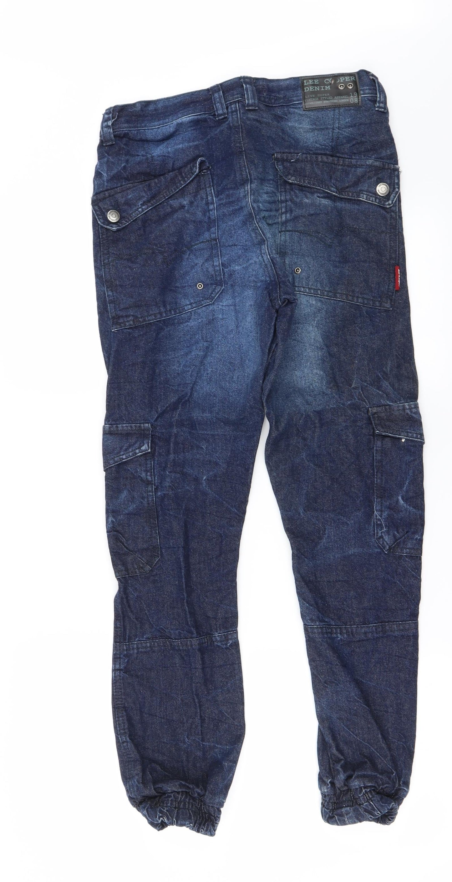 Lee Cooper Mens Blue Straight Jeans Size 28 in L26 in