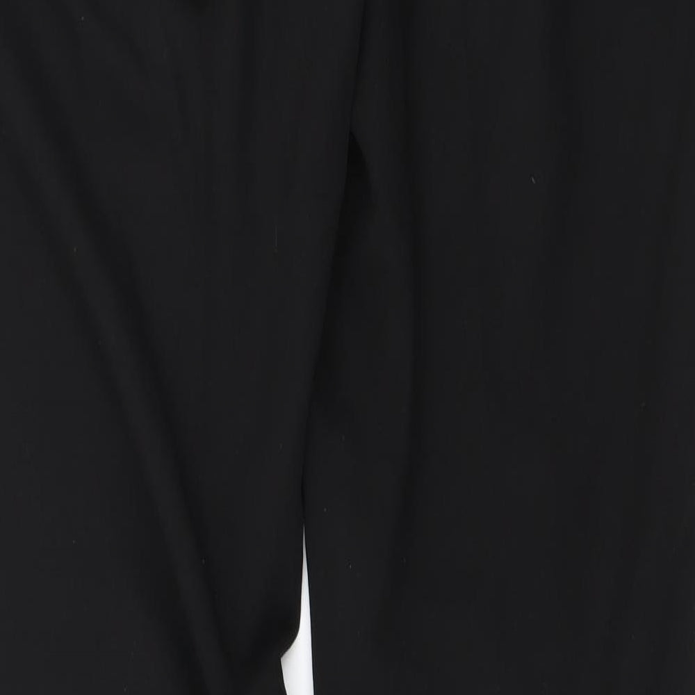 New Look Womens Black Trousers Size 12 L27 in