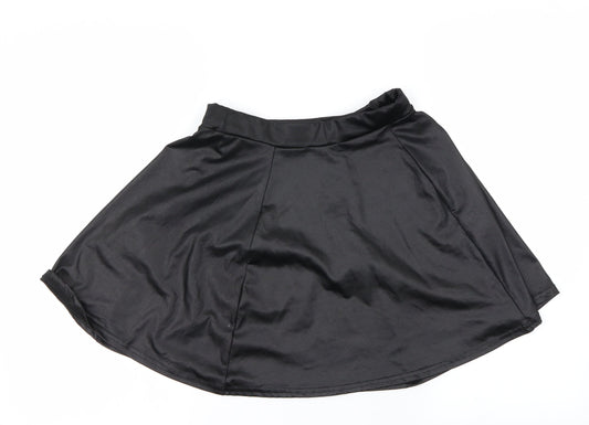 iNFLUENCE Womens Black A-Line Skirt Size S