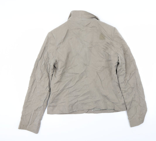 Preworn Womens Beige Jacket Size 14