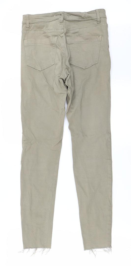 denim co Womens Beige Skinny Jeans Size 8 L25 in