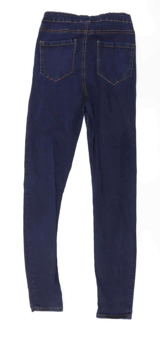 denim co Womens Blue Straight Jeans Size 10 L26 in