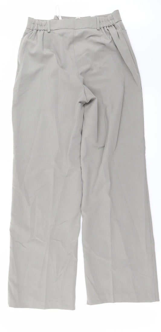 Slimma Womens Beige Straight Jeans Size 10 L23 in