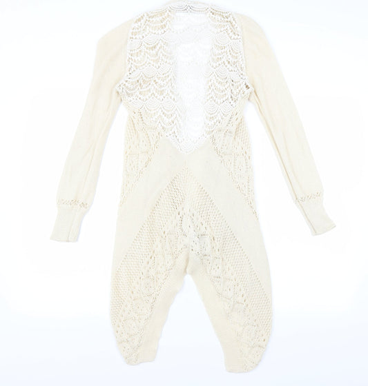 Knox Rose Womens Beige Cardigan Jumper Size XS