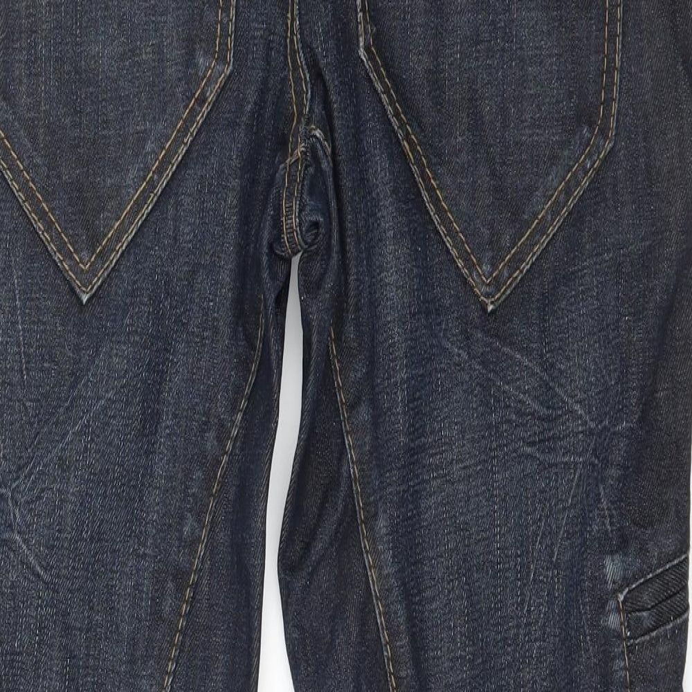 Palyini Mens Blue Denim Straight Jeans Size 29 in L29 in