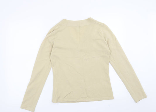 Etam Womens Beige Pullover Jumper Size 14
