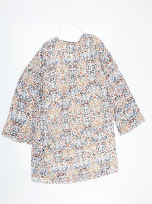 Atmosphere Womens White Paisley Shift Size 8