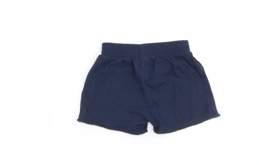 TU Girls Blue Hot Pants Shorts Size 8 Years