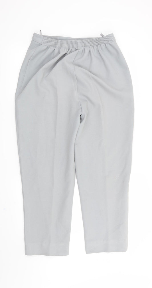 Tesco Womens Grey Trousers Size 16 L26 in