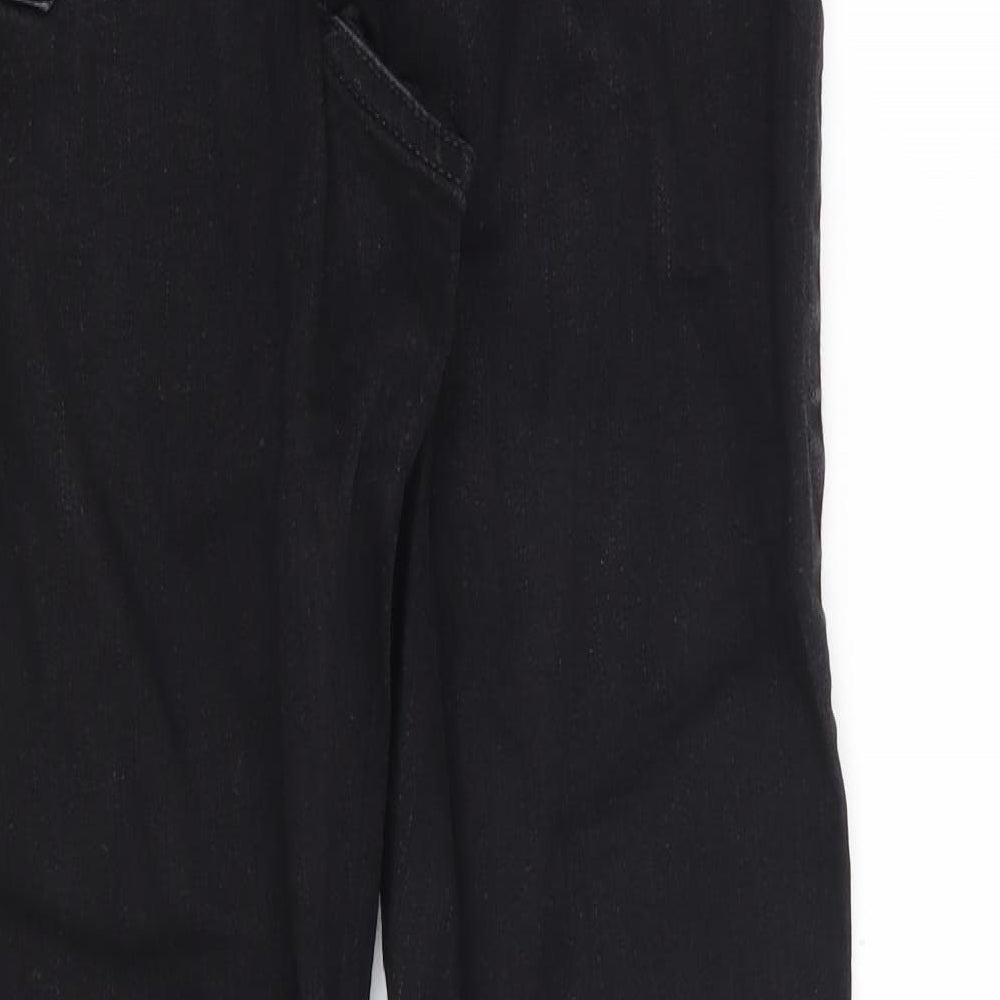 Preworn Womens Black Skinny Jeans Size 32 in L28 in