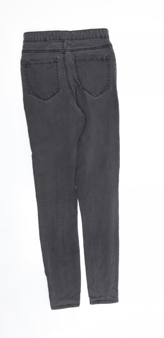 Denim CO Womens Black Skinny Jeans Size 6 L28 in
