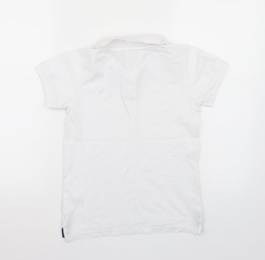 H&M Boys White Basic T-Shirt Size 8 Years