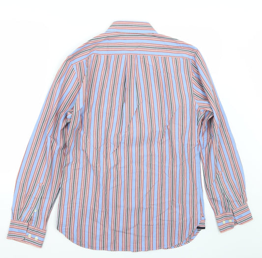 Gap Mens Blue Striped Button-Up Size S