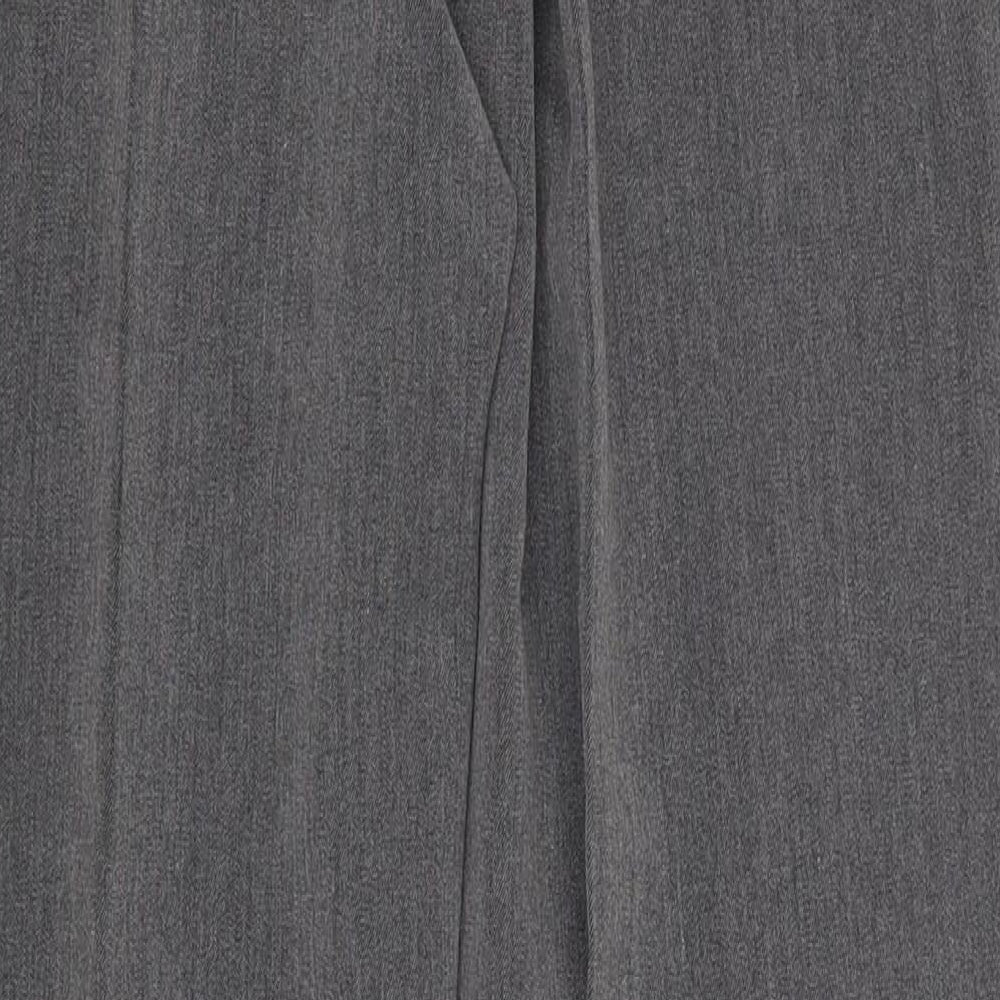Preworn Womens Grey Trousers Size 34 in L29 in