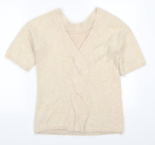 NEXT Womens Beige Pullover Jumper Size 10