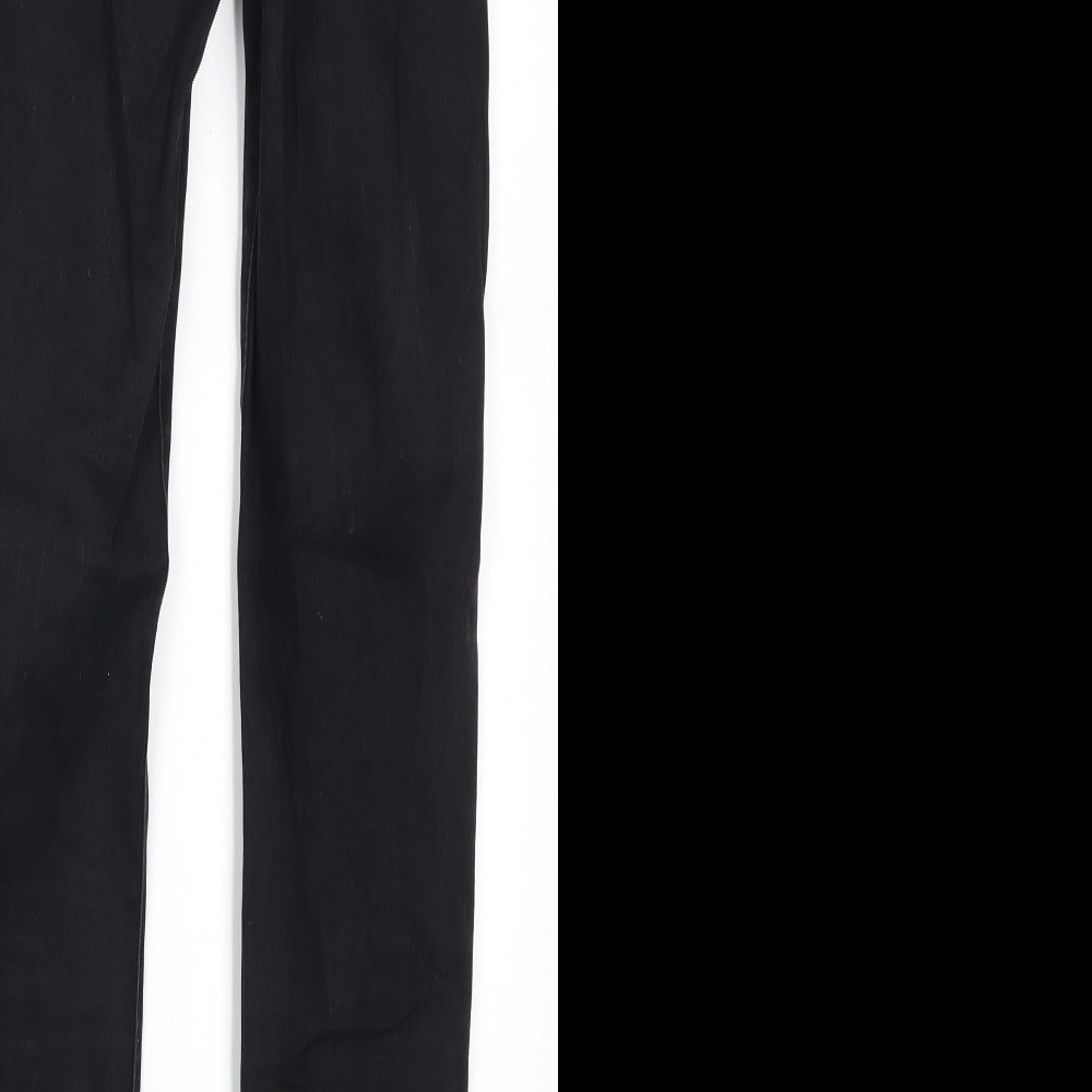Denim Co Womens Black Denim Skinny Jeans Size 8 L29 in