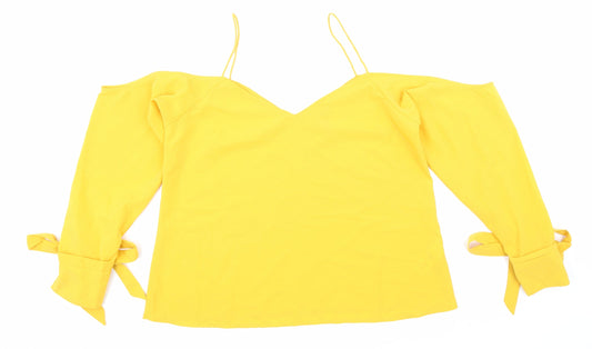 ASOS Womens Yellow Camisole Blouse Size 10