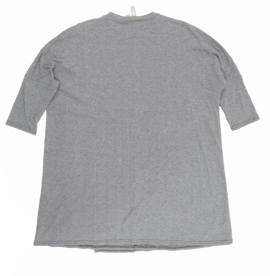 ASOS Womens Grey Basic T-Shirt Size 12