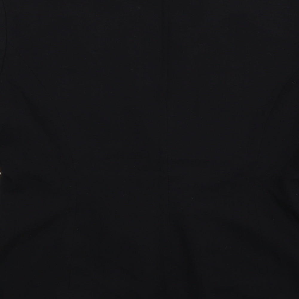 Brand and care label for BHS women’s black jacket blazer, size UK 10