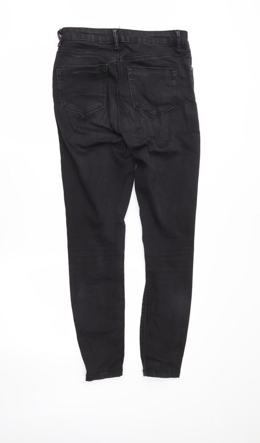ASOS Womens Black Skinny Jeans Size 28 in L28 in