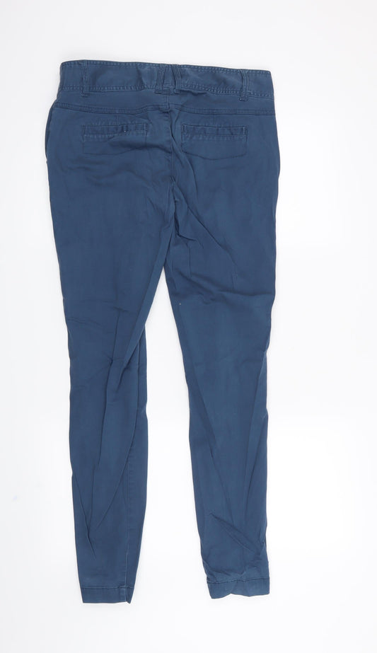 Casuals Womens Blue Straight Jeans Size 10 L29 in