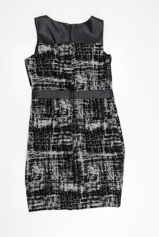 Soon Womens Black Pencil Dress Size 12