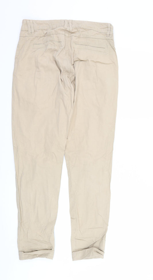 Sutherland Womens Brown Chino Trousers Size 30 in L28 in