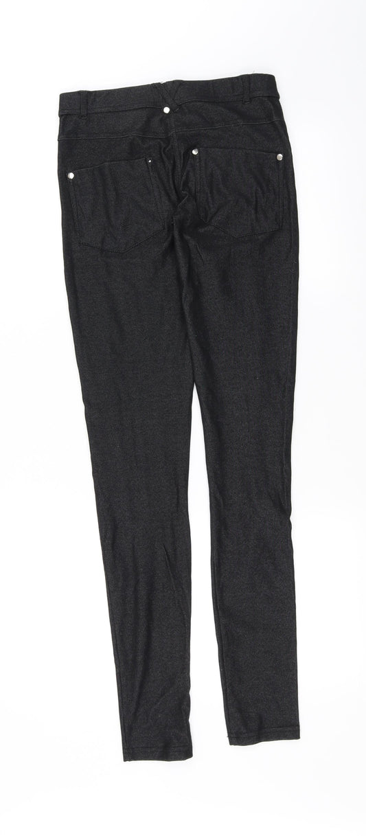 Select Womens Black Straight Jeans Size 8 L29 in