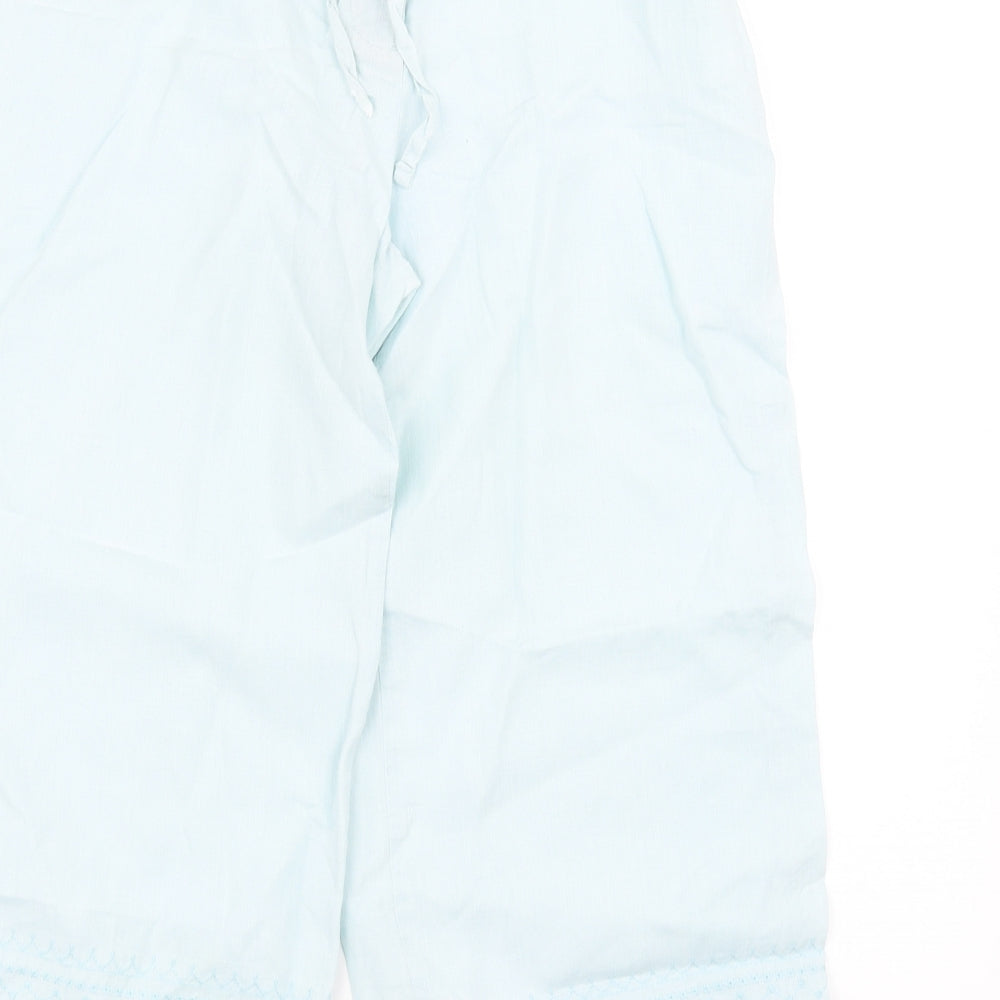 Marks and Spencer Womens Blue Trousers Size 10 L20 in