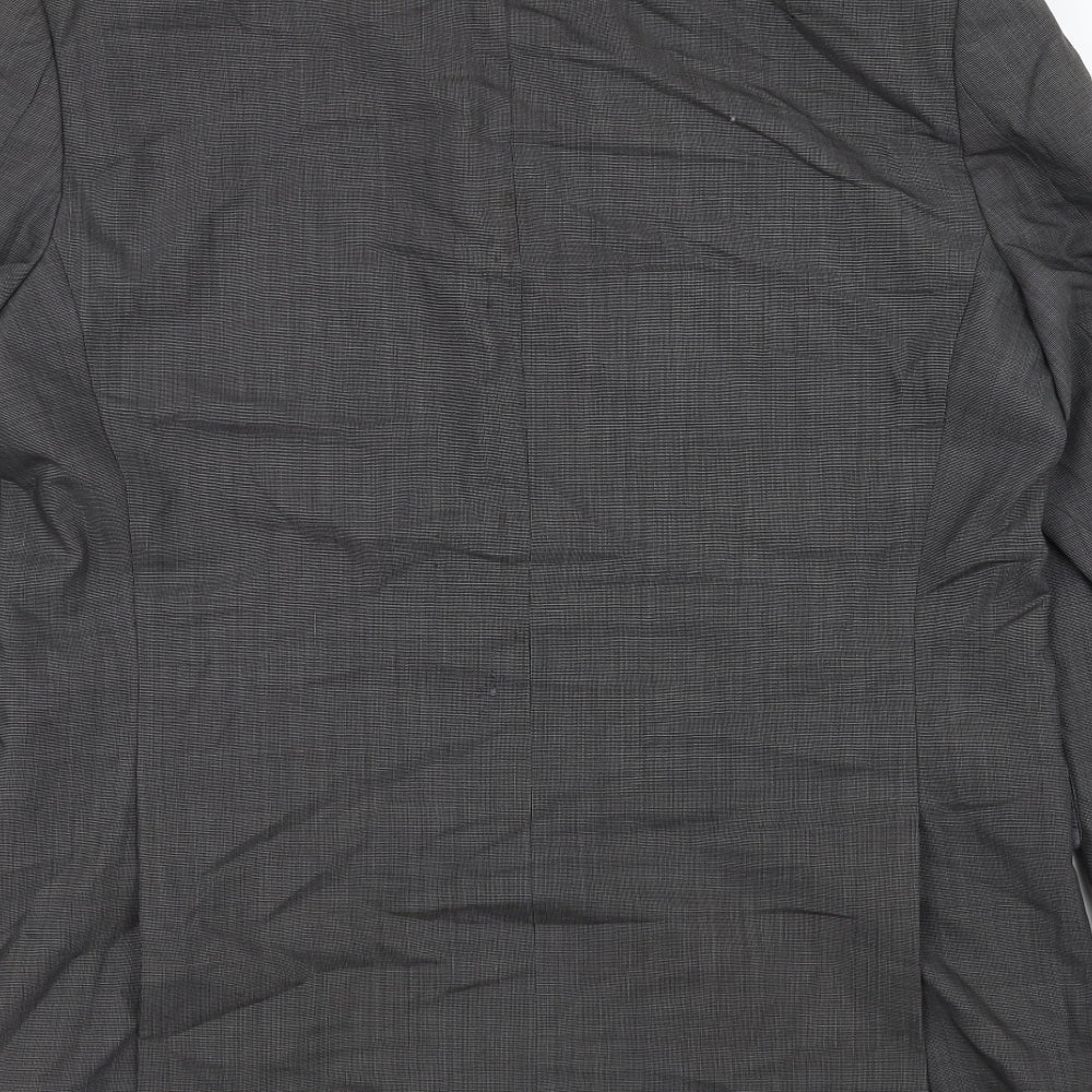 Marks and Spencer Mens Grey Jacket Suit Jacket Size 42