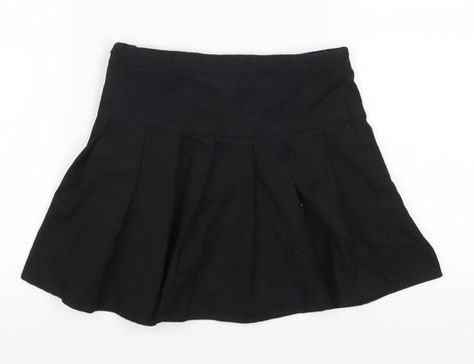 NEXT Girls Black Skater Skirt Size 5 Years