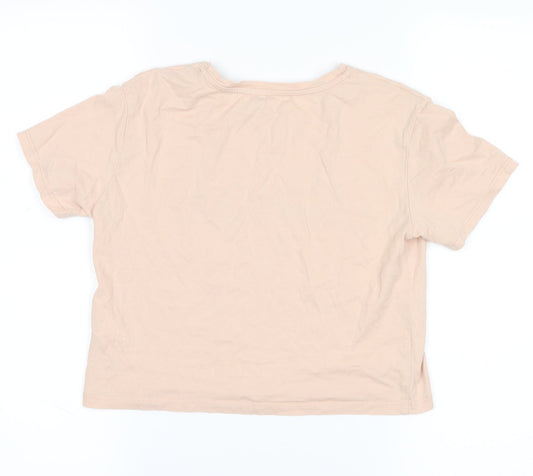 Primark Girls Pink Cropped T-Shirt Size 9-10 Years - paris las femme