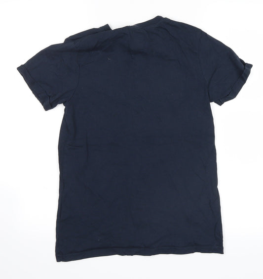 Very Boys Blue Basic T-Shirt Size 12 Years - west point