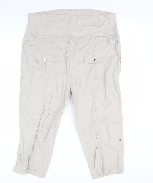 Yessica Womens Beige Trousers Size 20 L24 in