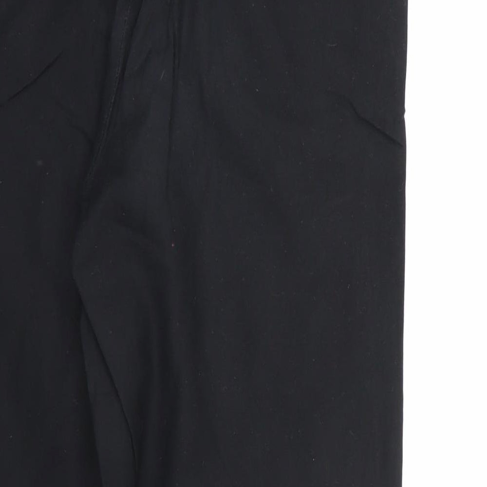 Marks and Spencer Womens Black Dress Pants Trousers Size 8 L22 in