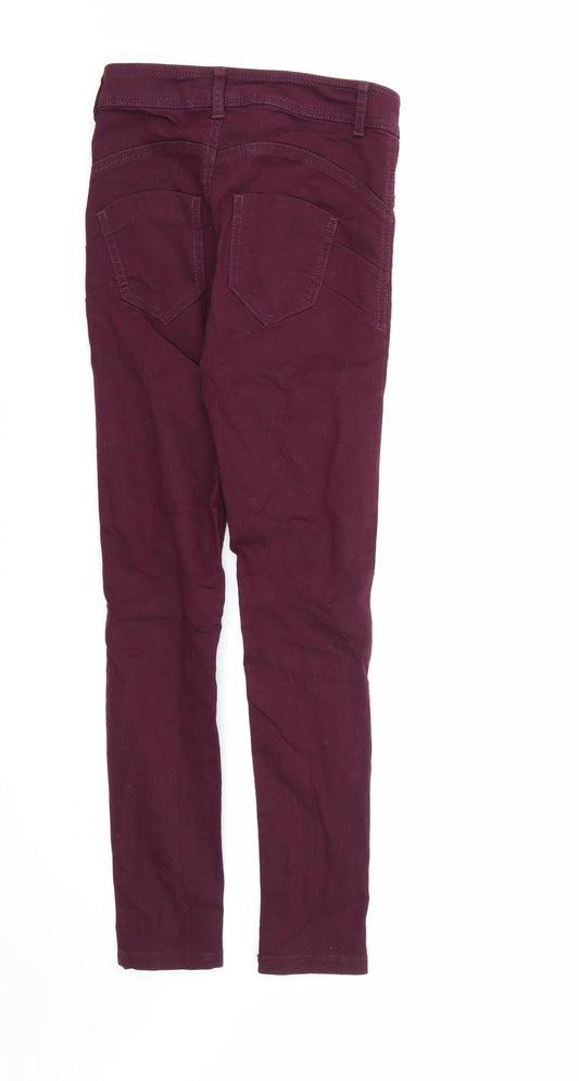 Calzedonia Womens Purple Denim Skinny Jeans Size XS L26 in