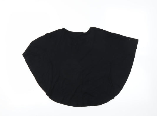 BlueZoo Girls Black Basic Blouse Size 7-8 Years - Reindeer