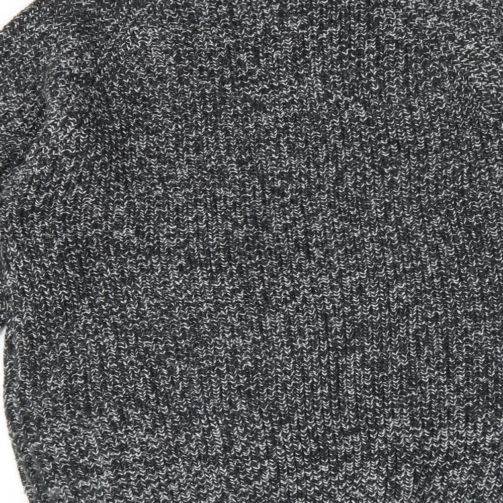 Brand and care label for Cedarwood State men’s grey jumper, size S