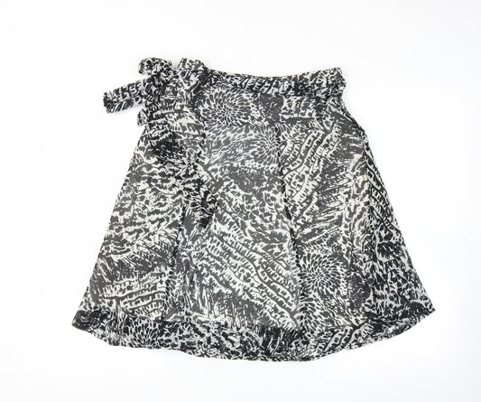 Matalan Womens Black A-Line Skirt Size 10