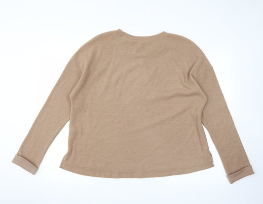 Primark Womens Beige Pullover Jumper Size S