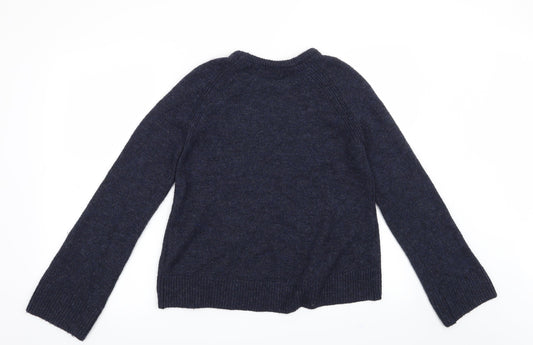 H&M Girls Blue Pullover Jumper Size 15 Years