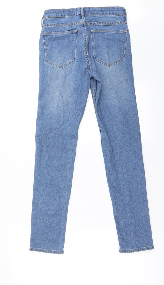 Preworn Womens Blue Skinny Jeans Size 26 in L26 in