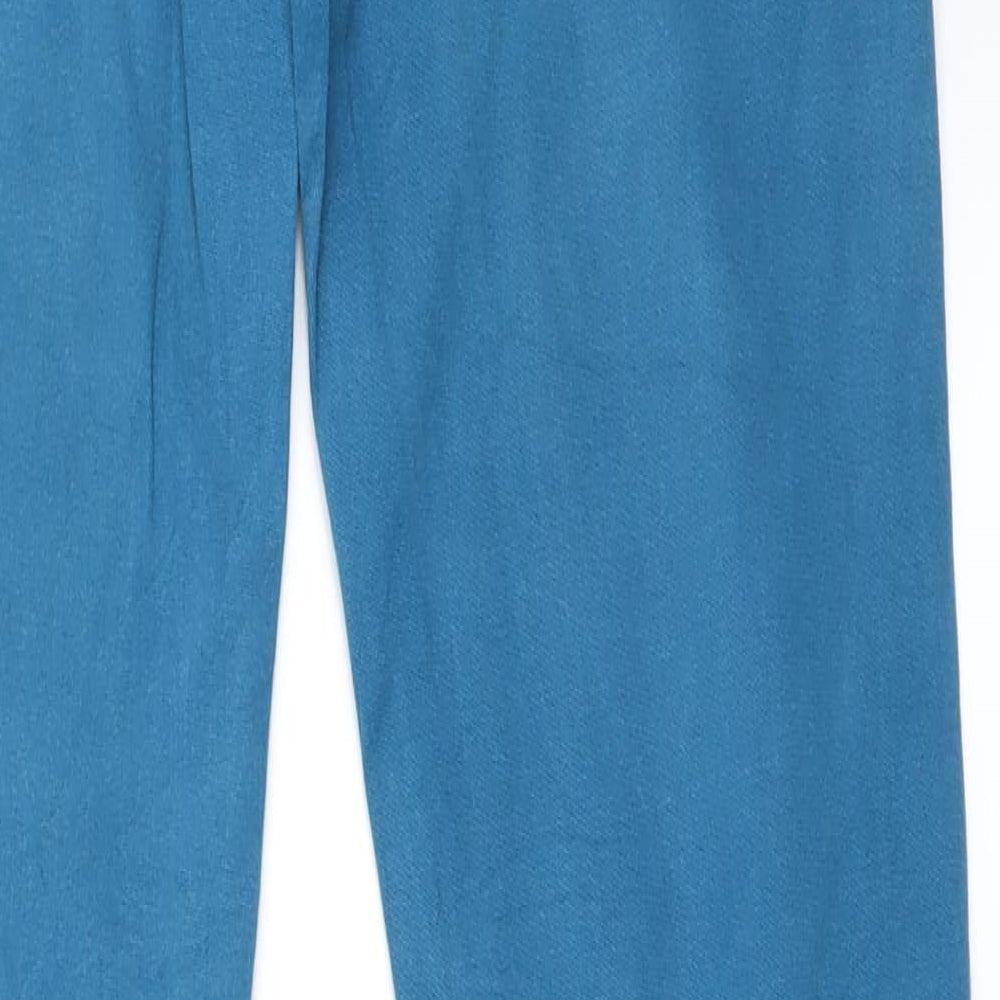 Preworn Womens Blue Skinny Jeans Size 10 L28 in