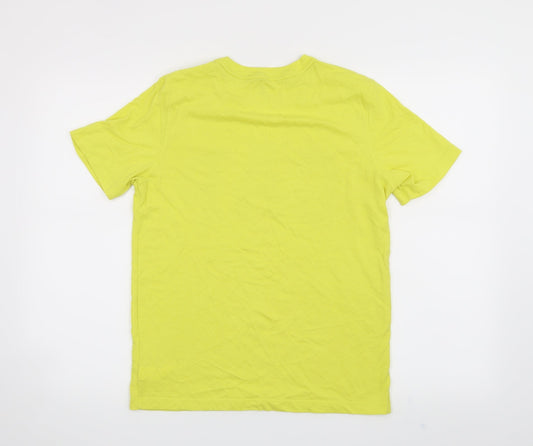 Gap Boys Yellow Basic T-Shirt Size 12 Years